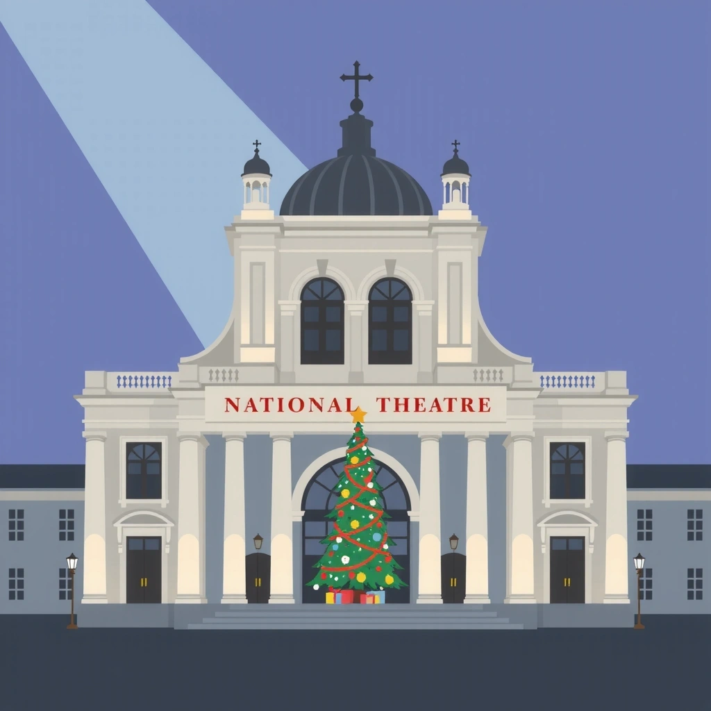 Vánoční představení v Národním divadle